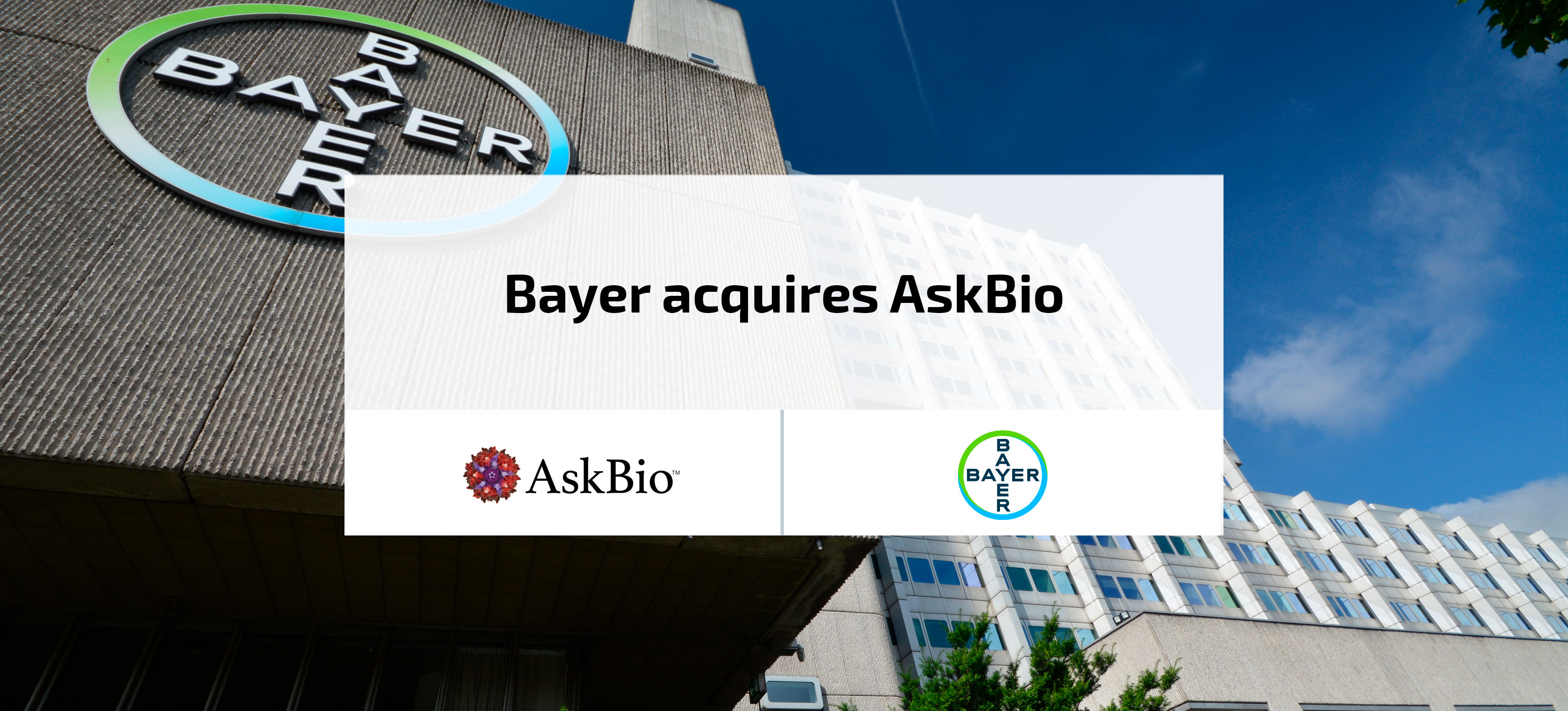 Viralgen - News And Events | Bayer Acquires Asklepios BioPharmaceutical ...